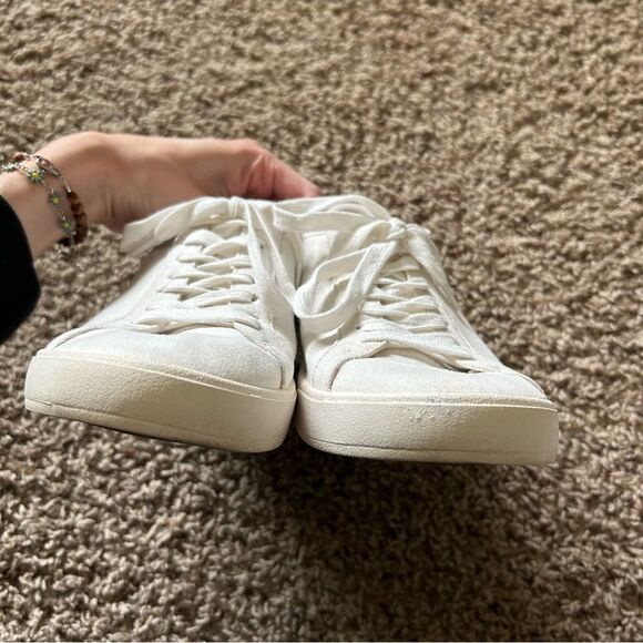 Kizik Unisex Irvine Casual Lace Up Sneakers Ivory White Women's 8 - Picture 3 of 10